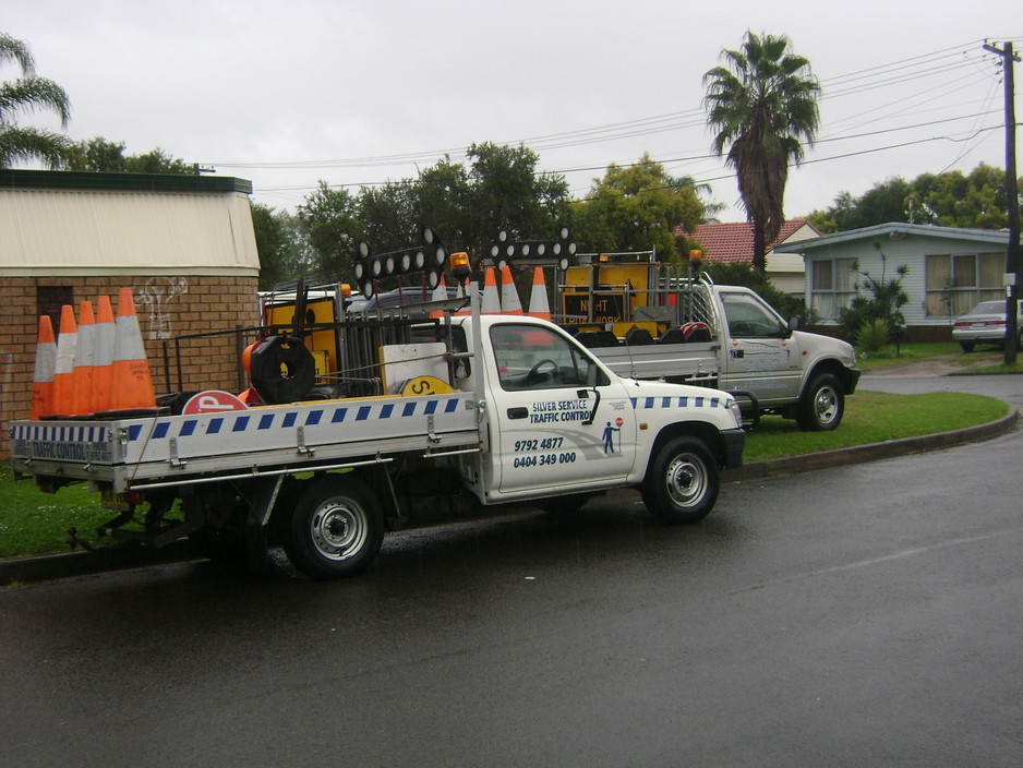 Silver Services Traffic Control Pty Ltd Pic 1 - sstc utes