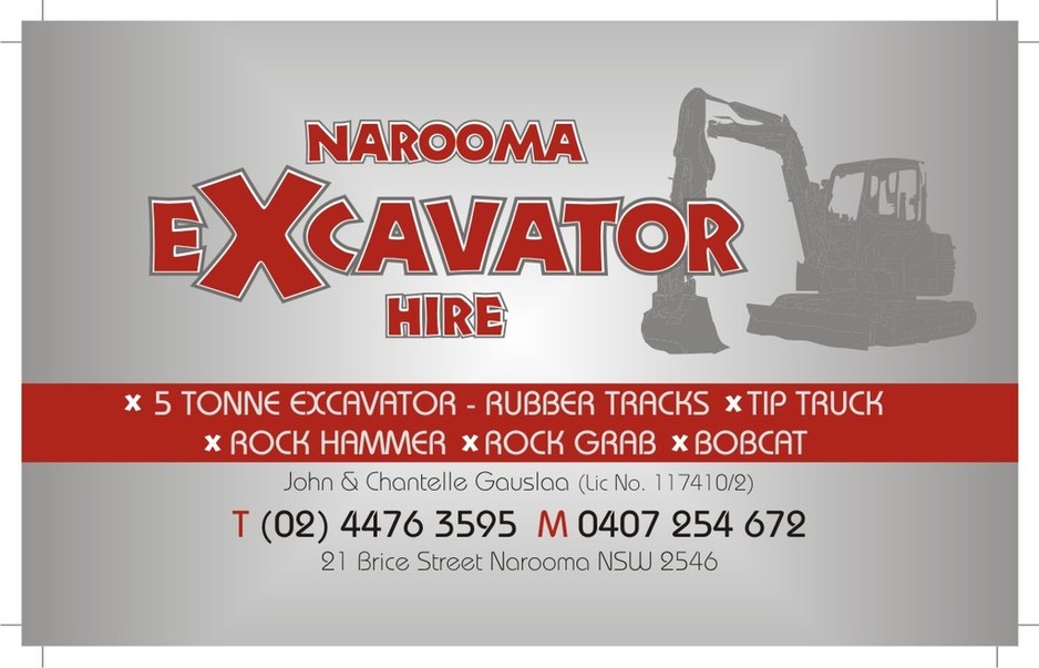 Narooma Excavator Hire Pic 1