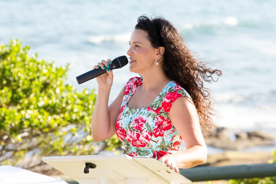 Suzanne Riley Marriage Celebrant Sunshine Coast Pic 1 - Beach ceremony on the Sunshine Coast