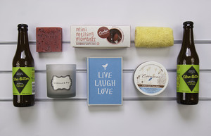 The Token Gift Company Pic 3 - Live Love Laugh gift hamper includes WA made products