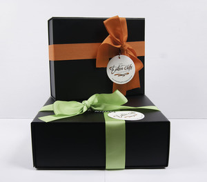 The Token Gift Company Pic 2 - Our gift boxes colourful ribbon and gift tags