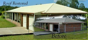 Parry's Roof Maintenance Pic 2 - Before and afters