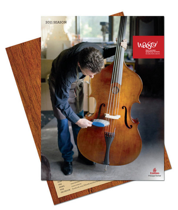 Bronwyn Rogers Design Studio Pic 1 - West Australian Symphony Orchestra Season Brochure 2011