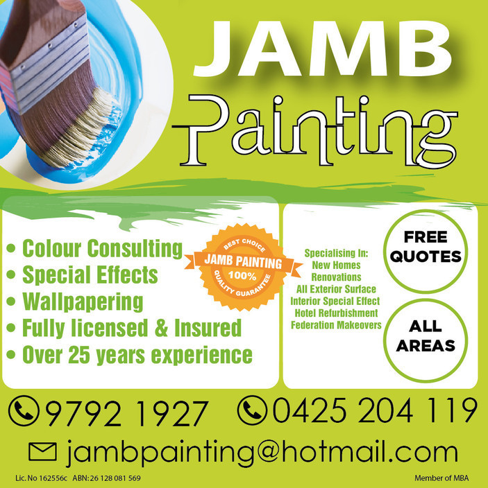 Jamb Painting Pty Ltd Pic 1