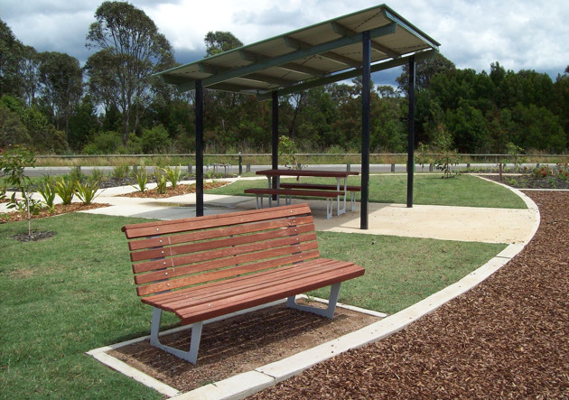 SCULLY OUTDOOR DESIGNS Pic 1 - Shelters seats setting