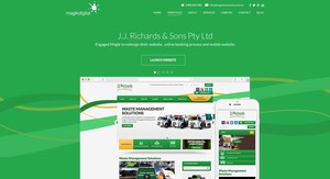 Magik New Media Pic 2 - JJ Richards the largest waste management company in Australia worked with Magik to redevelop their new website