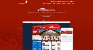 Magik New Media Pic 3 - Greyhound Australia engaged Magik to redesign their suite of websites starting with the main Greyhound Busses website We also worked closely with their technical department to engineer a polished mobile booking experience