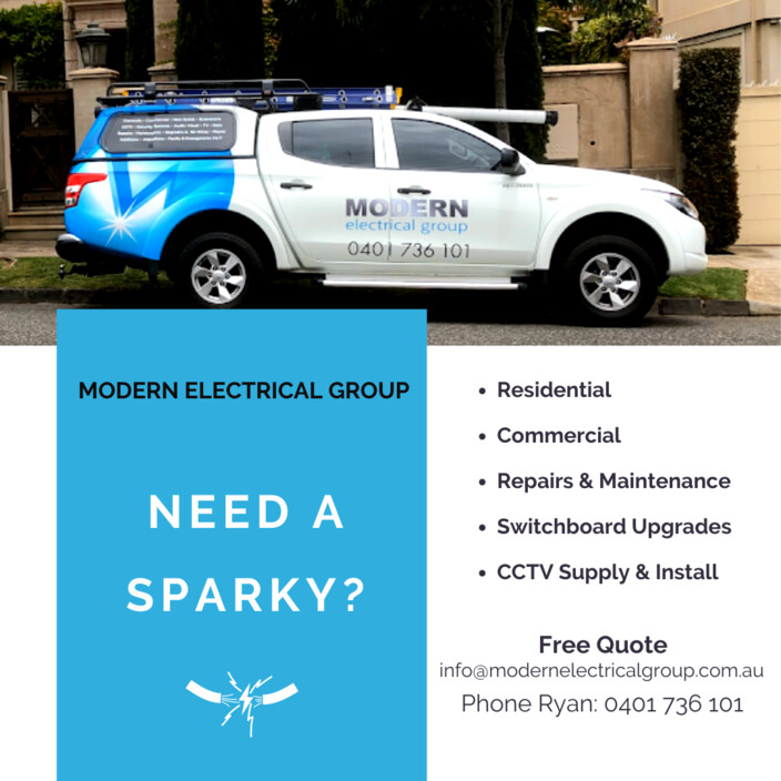 Modern Electrical Group Pic 1 - Residential Services Commercial Services Home Security Switchboard Upgrades Renovations Extensions Electrical Inspections