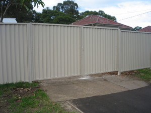 Able Fencing Pic 3 - Steel Privacy Fencing and Gates colorbond