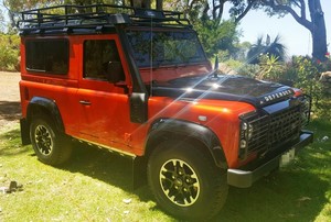 Auto Shine Pic 2 - Land Rover Defender 90 Polished and sealed