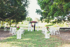 Event Styling Crew Pic 4 - Ceremony park set up