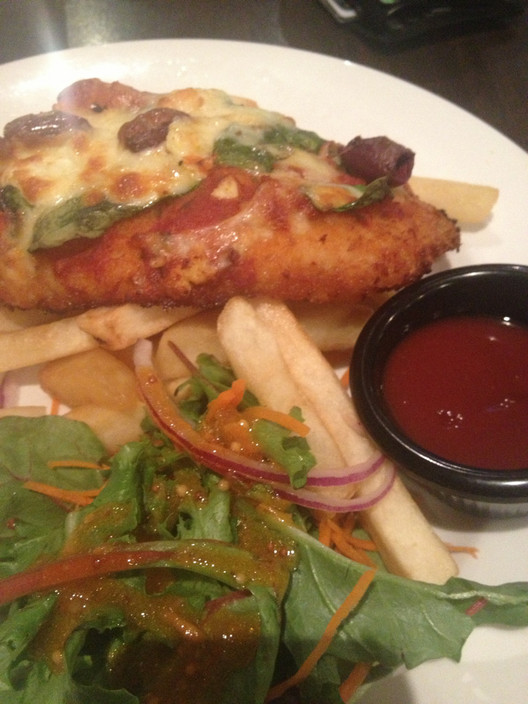 Mermaid Beach Surf Life Saving Club Pic 2 - Mediterranean Chicken Parmy