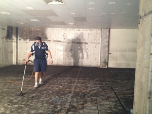 AECS Cleaning & Ground Maintenance Pic 2 - Retail Cleaning at Wynyard Station