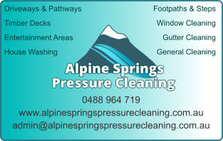 Alpinespringspressurecleaning Pic 1