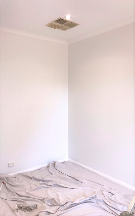 I Paint 4 Less Pic 1 - White Walls Ceiling Skirting and Cornice