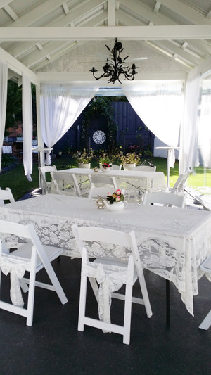 Teavine House Pic 4 - Wedding Ceremony area at Teavine House