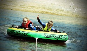 Adventure Watersports Pic 2 - Tube riding fun