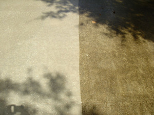 Waterwise Pressure Cleaning Sunshine Coast Pic 3 - Concrete Mid Clean