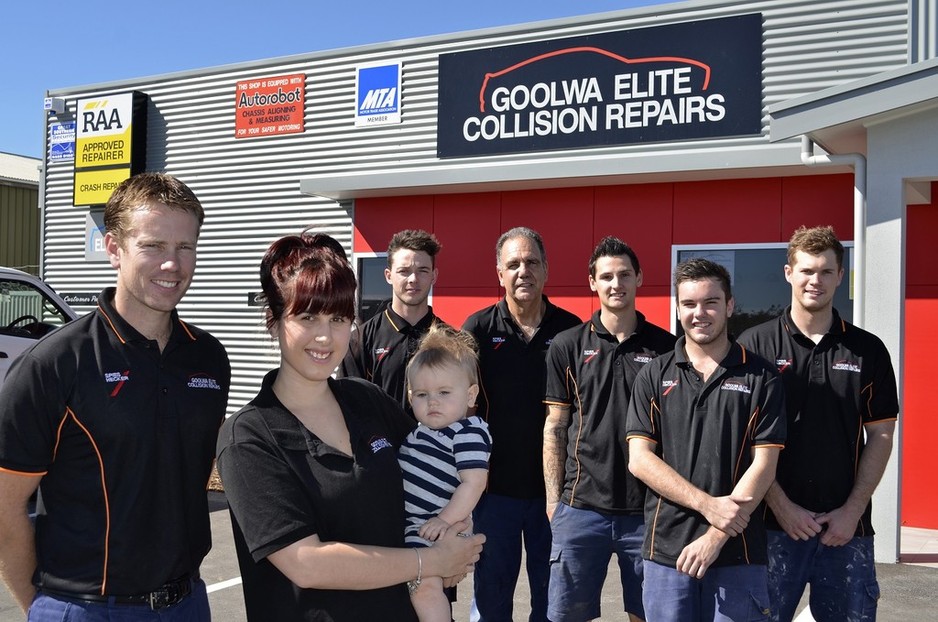 Goolwa Elite Collision Repairs Pic 1 - The team of Goolwa Elite Collision April 2014