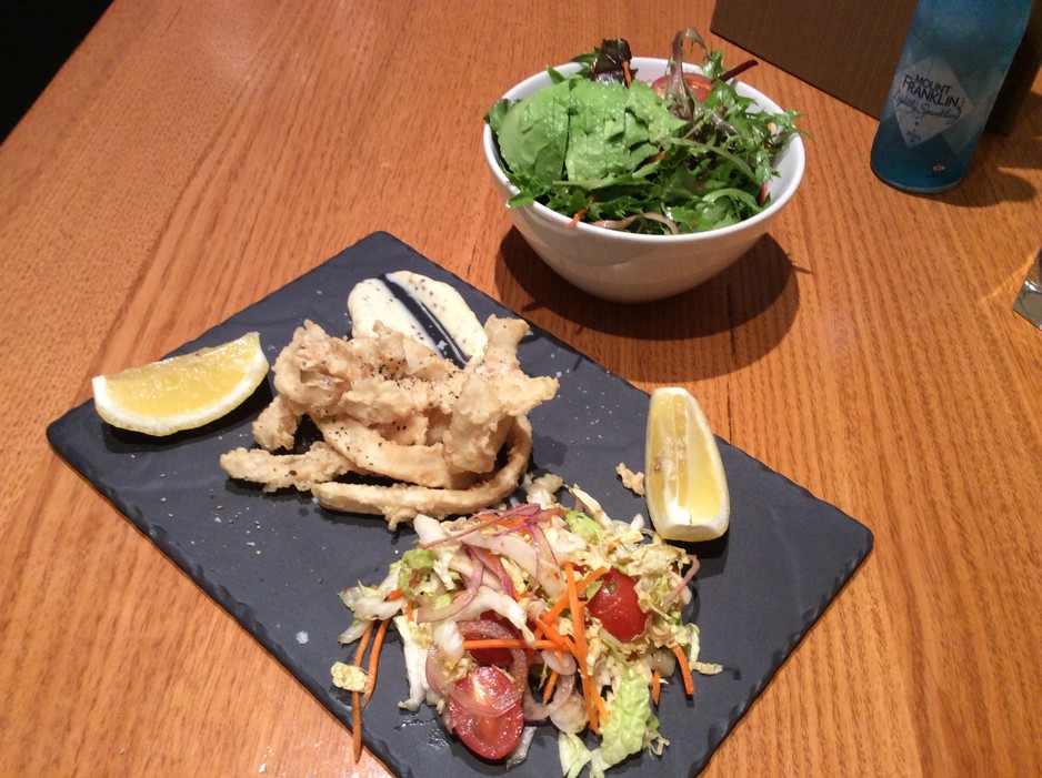 Cove Cafe Pic 1 - SaltnPepper Calamari with garden salad