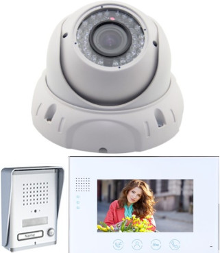 Oz Security Systems Pic 1 - Expand your classic video intercom with a security camera