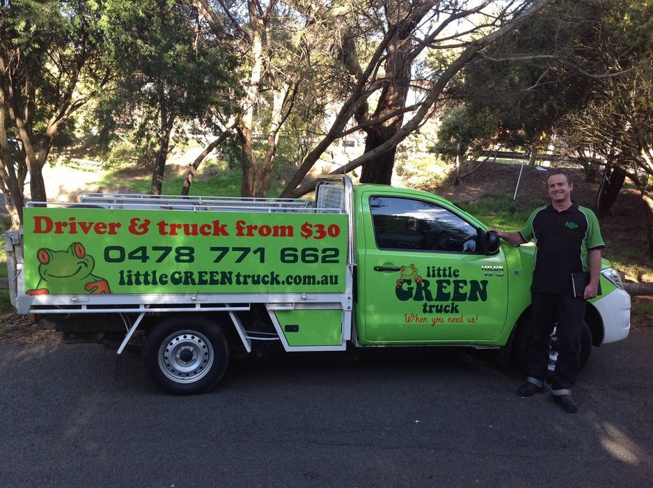 Little Green Truck Pic 1