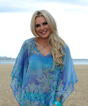 i ALLURE Pic 5 - Radiant Blue Lagoon Pure Silk Kaftan