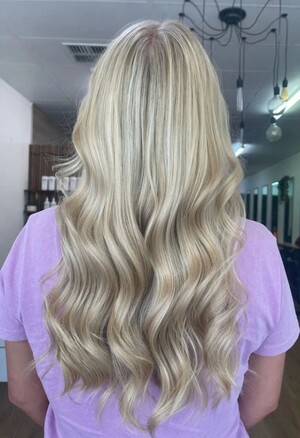 Vida Hair Studio Pic 2 - BlondME Beautiful with some curls by one of our veteran stylists hairbyashvidahairstudio Ash is one of our longest standing stylists and is amazingly talented