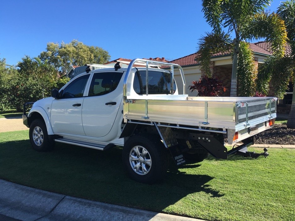 Affordable Custom Alloy Trays Pic 1 - Mitsubishi Dual Cab