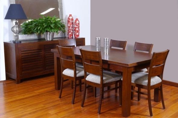 Sapphire Wood Pic 1 - Balmoral Dining set