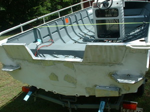 Dependable Welding Services Pic 5 - Add a captionTransom rebuilds