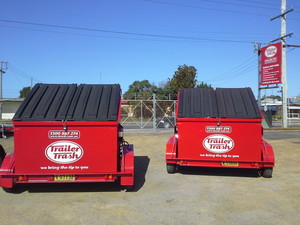 Trailer Trash Pic 5 - Lockable lids to stop others from dumping their trash