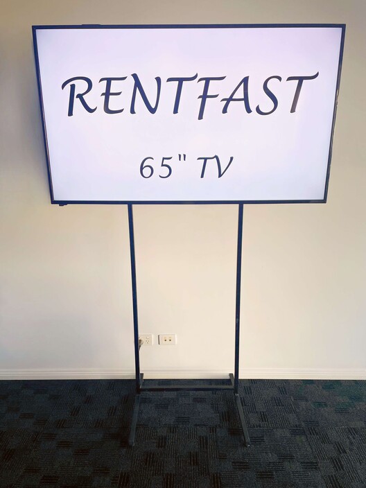 Rentfast Pic 1 - 65 TV hire