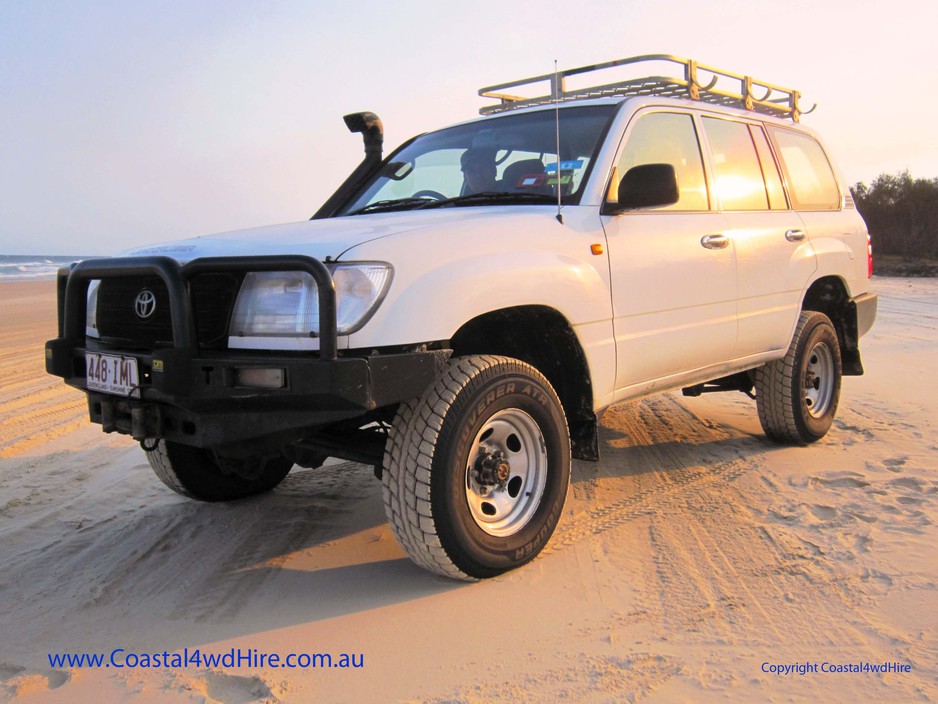 Coastal 4wd Hire Pic 1 - 4wd on Fraser Island