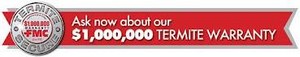 Jim's Pest Control Pic 3 - Jims Pest Control offers One million dollar manufacturers warranty against subterranean termite damage