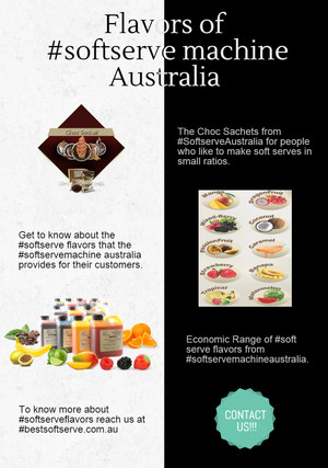 Bestsoftserve Pic 3 - Flavors of soft serve Australia