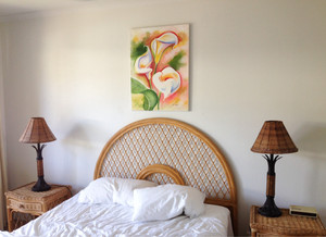 Coral Beach Noosa Resort Pic 5 - Main bedroom Dont look at the unmade bed Im on holidays p