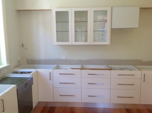 Ross Building Maintenance Services Pic 2 - New kitchen being installed Balmain