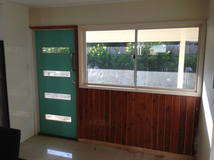 Glenn Walker Carpentry Contractor Pic 3 - Retrofit 60s door and window with entry grade materials