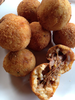 The Little Kitchen Caterer Pic 2 - Arancini balls with lamb ragu