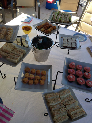 The Little Kitchen Caterer Pic 5 - High tea gourmet sandwiches pastries and sweets