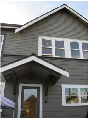 Express Painting Pic 4 - Exterior 2 storey cottage finished in Dulux Weathershield