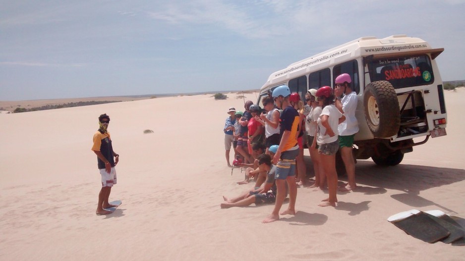 Kalbarri Wilderness Canoeing Pic 1 - Instruction and Dune Safety chat