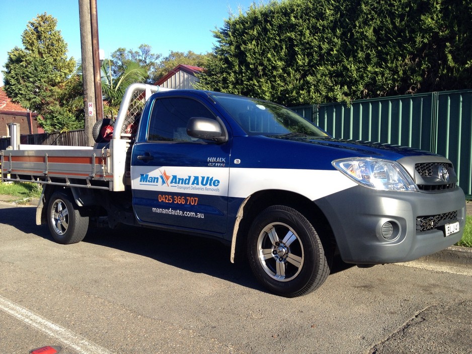 Man and a Ute Pic 1