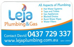 Leja Plumbing & Gas Pic 3