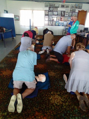 True Blue First Aid Training Pic 2