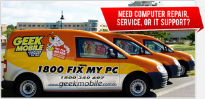 Geekmobile Pic 2 - Geek mobile 1800 FIX MY PC servicing Adelaide since 2005