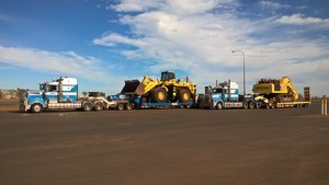 Lee's Transport Pic 4 - Plant move Pilbara