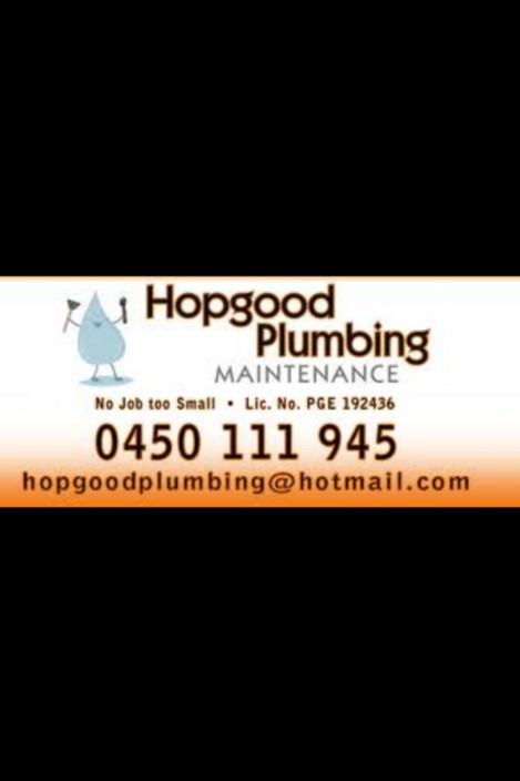 Hopgood plumbing maintenance Pic 1