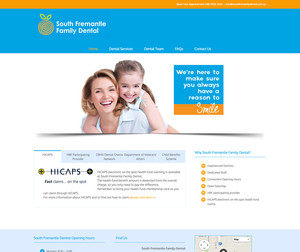 Sarah Jee Web Design Pic 4 - Website Design Development for South Fremantle Family Dental